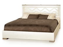 Двуспальная кровать Кристина-8 (кожзам)